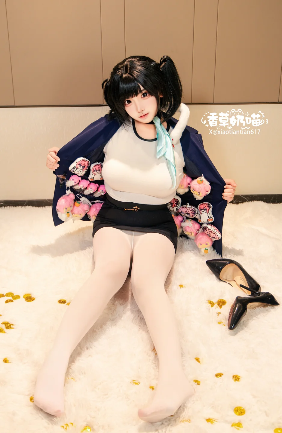 香草奶喵 - No.005 索拉 [136P,22V-2.36GB] tg@simisebaisi 【丝足阁】022.webp